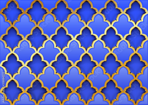 Texture of east wall ornament