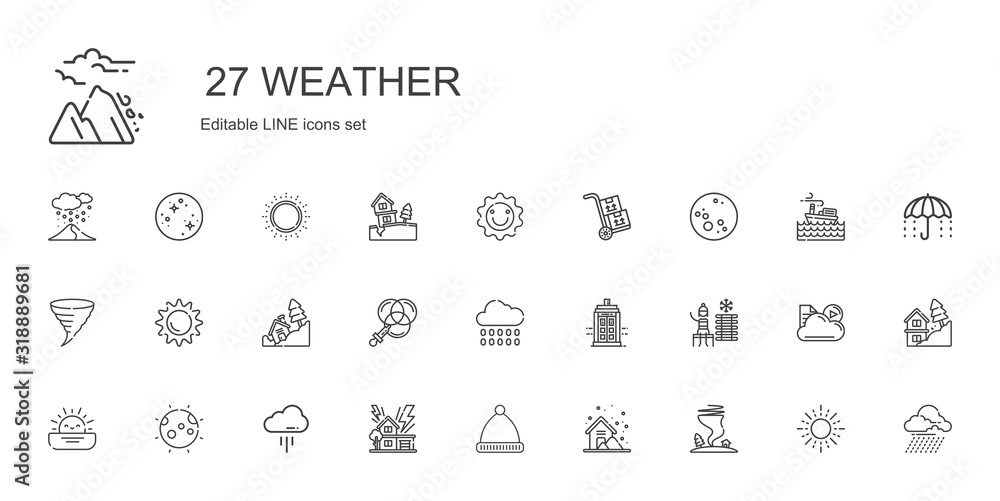 weather icons set weather icons set