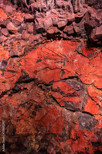 Cold lava texture.