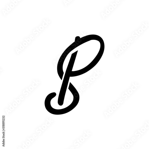 ps logo design vector icon design