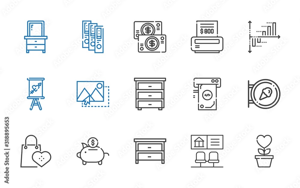 finance icons set finance icons set