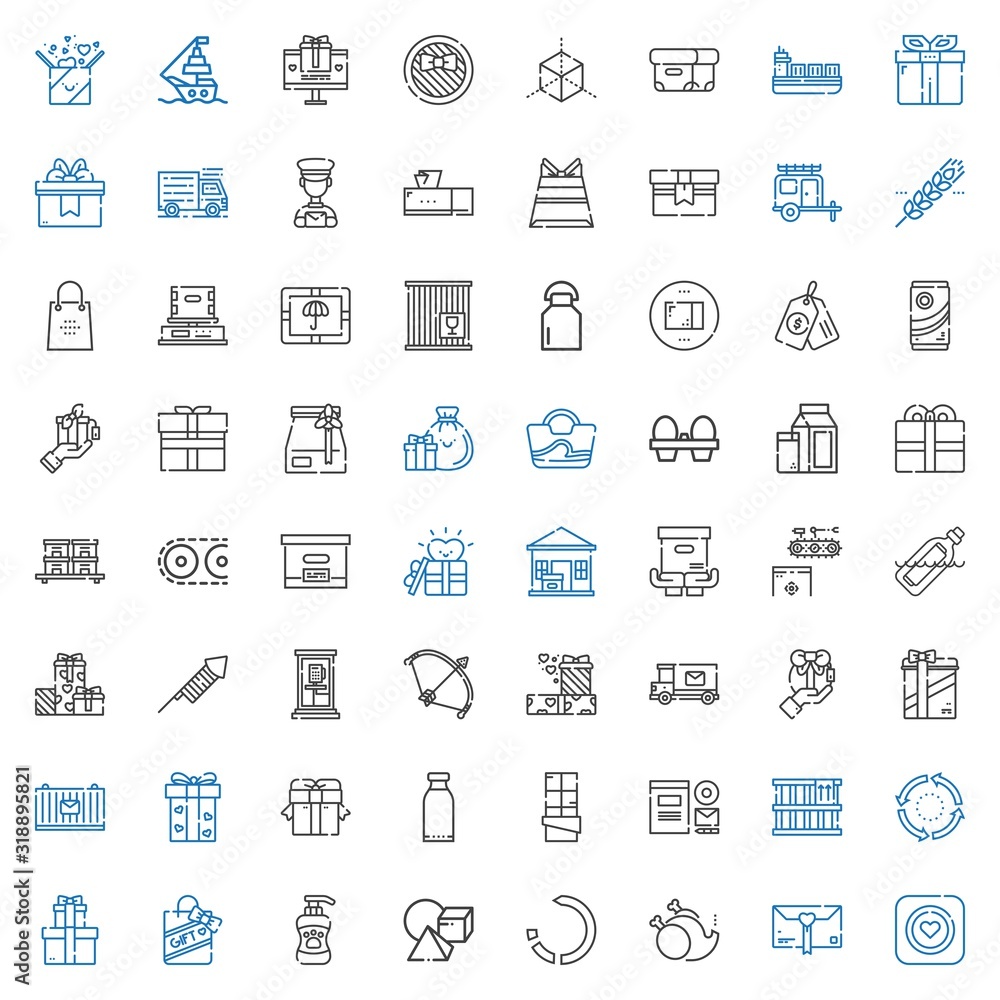 package icons set