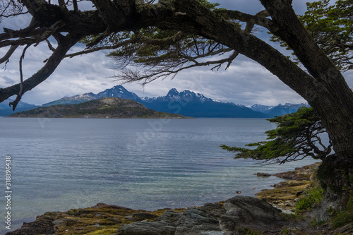 Coastal landscapes, Tierra del Fuego National Park, Ushuaia, Argentina © Luis