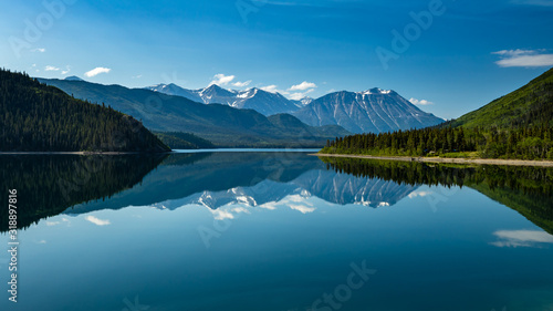 The Landscape between Carcross and Skagway in Alaska and Canada photo