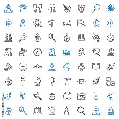 discovery icons set