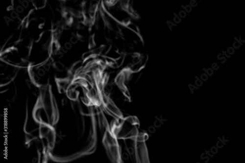 Fototapeta Naklejka Na Ścianę i Meble -  Smoke isolated on dark background