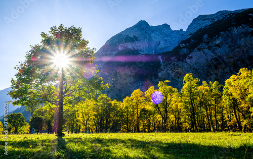 karwendel mountains photo