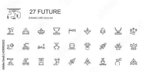 future icons set