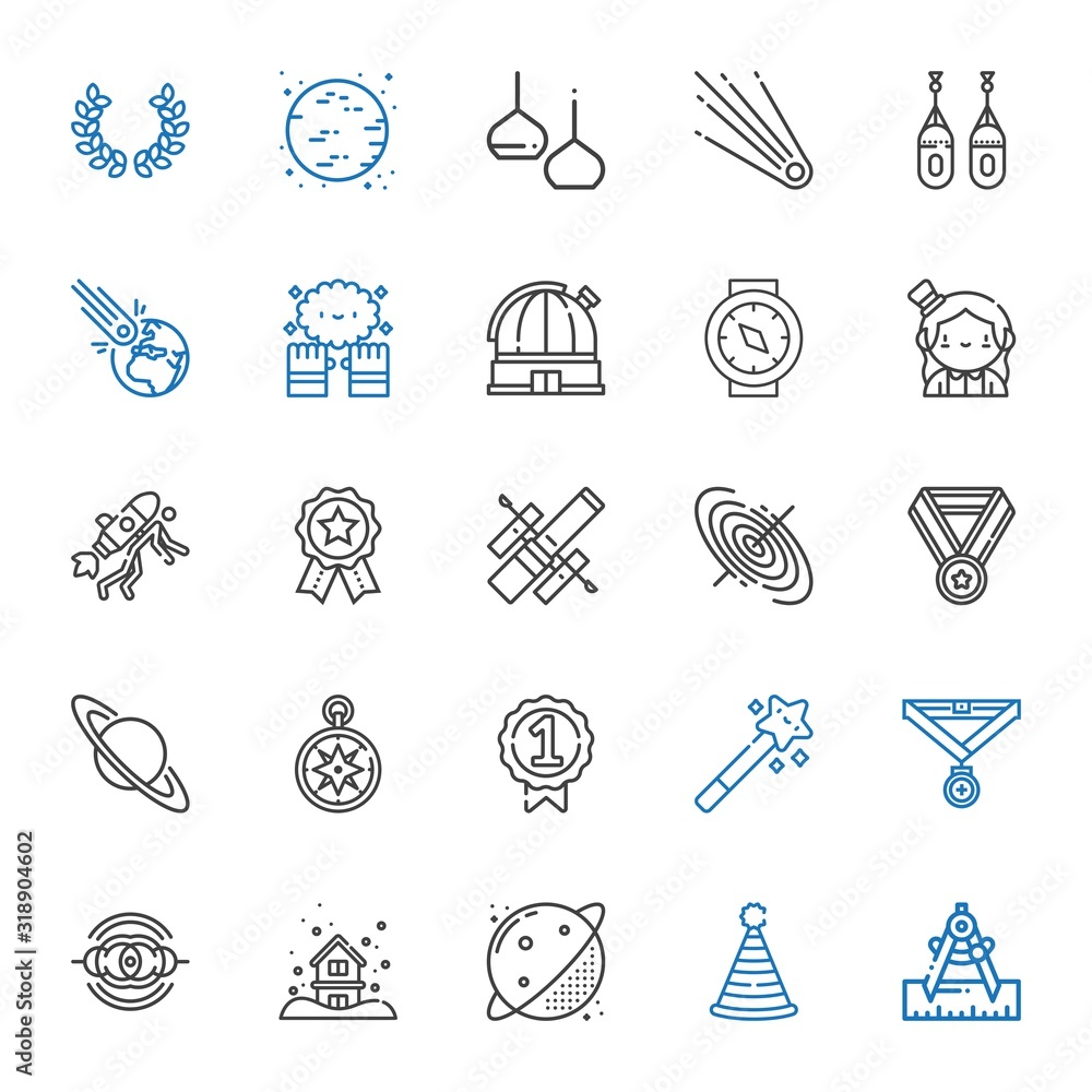 Fototapeta premium star icons set