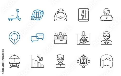 people icons set