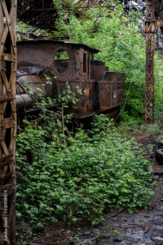 Vergessene Dampflok