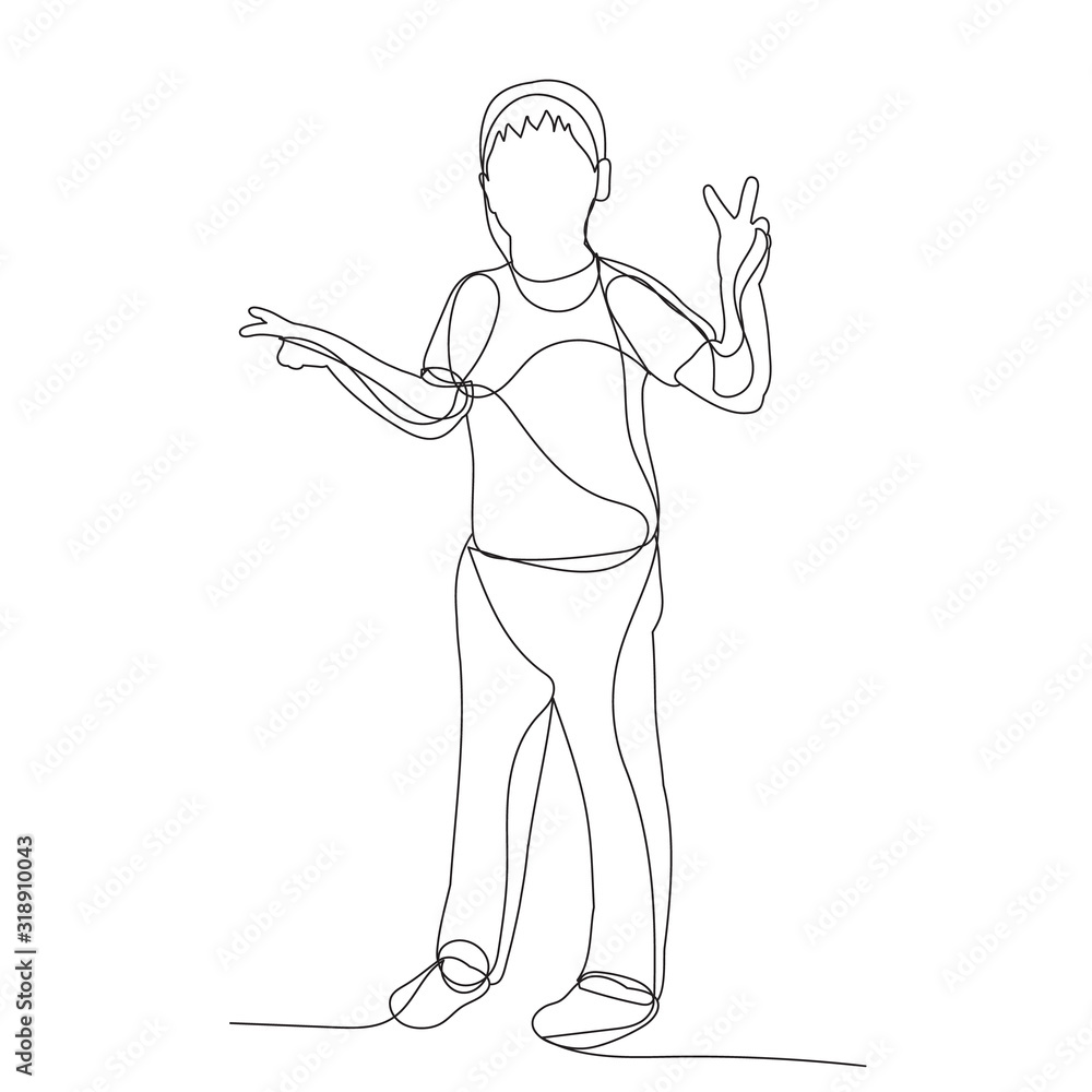 isolated, continuous line drawing, boy, minimal design isolated, continuous line drawing, boy, minimal design