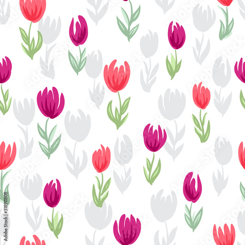 Decorative floral background