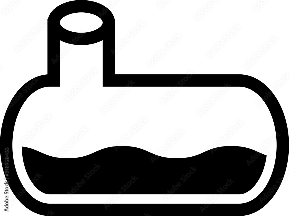 Sewerage tank icon - vector illustration Sewerage tank icon - vector illustration