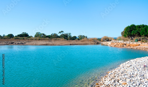 Fototapeta Naklejka Na Ścianę i Meble -  Estany pond in Alcossebre, Spain