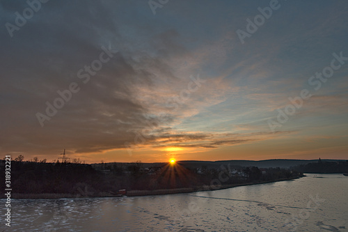 Sunrise in Vinnitsya photo