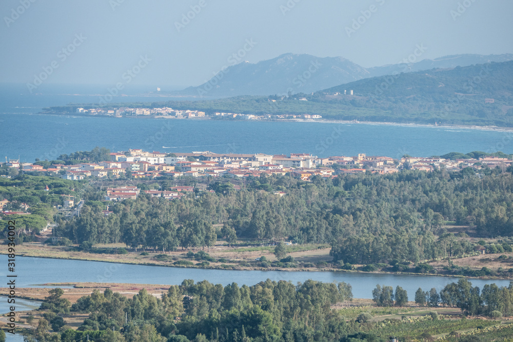Landscape of La Caletta, in Siniscola (Sardinia) Italy