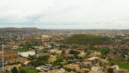 Africa Mali City Aerial View