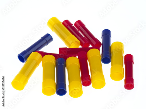 Konstfotografi Crimp Butt Splice Terminals, insulated