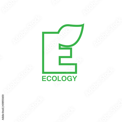 ecology logotype for business