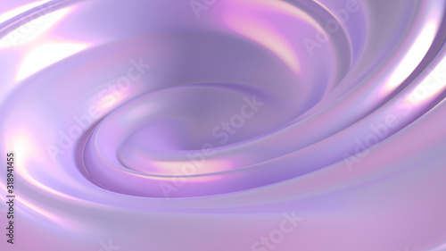 Splash fluid. 3d illustration  3d rendering.