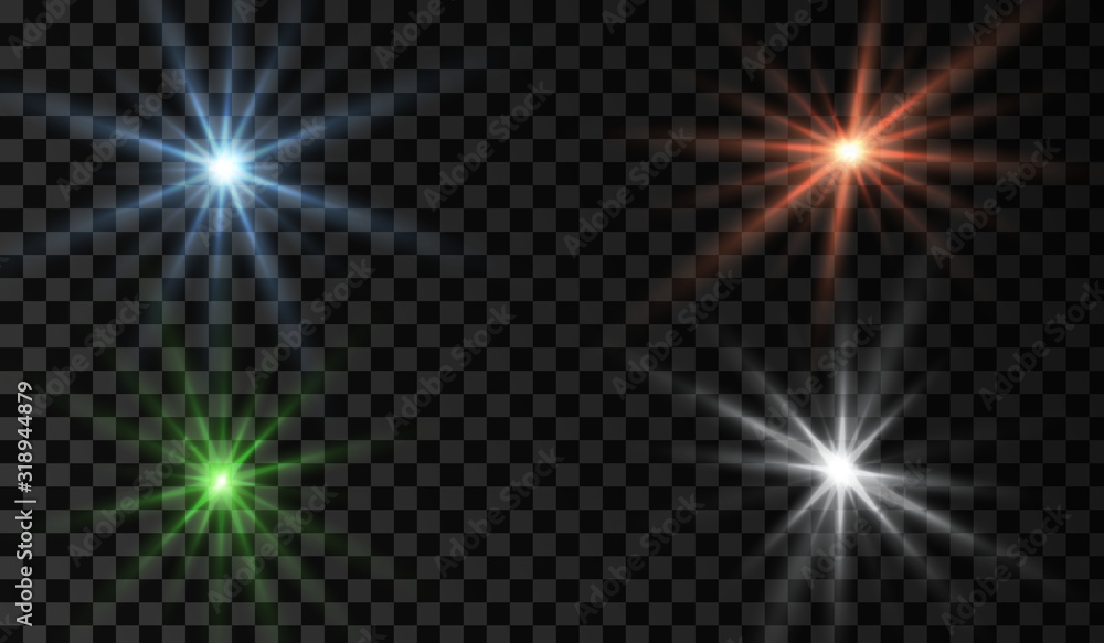 Lens flare. Light glow effect. Sparkle and glare object. Isolated vector illustration on transparent background. Lens flare. Light glow effect. Sparkle and glare object. Isolated vector illustration on transparent background.