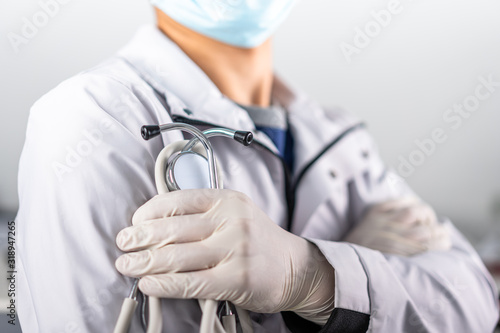 doctor with stethoscope