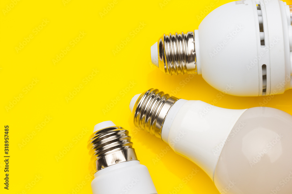 Energy saving light bulbs, ecological, to save energy and consumption. Energy saving light bulbs, ecological, to save energy and consumption.