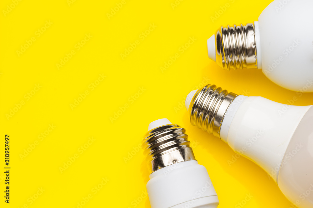 Energy saving light bulbs, ecological, to save energy and consumption. Energy saving light bulbs, ecological, to save energy and consumption.