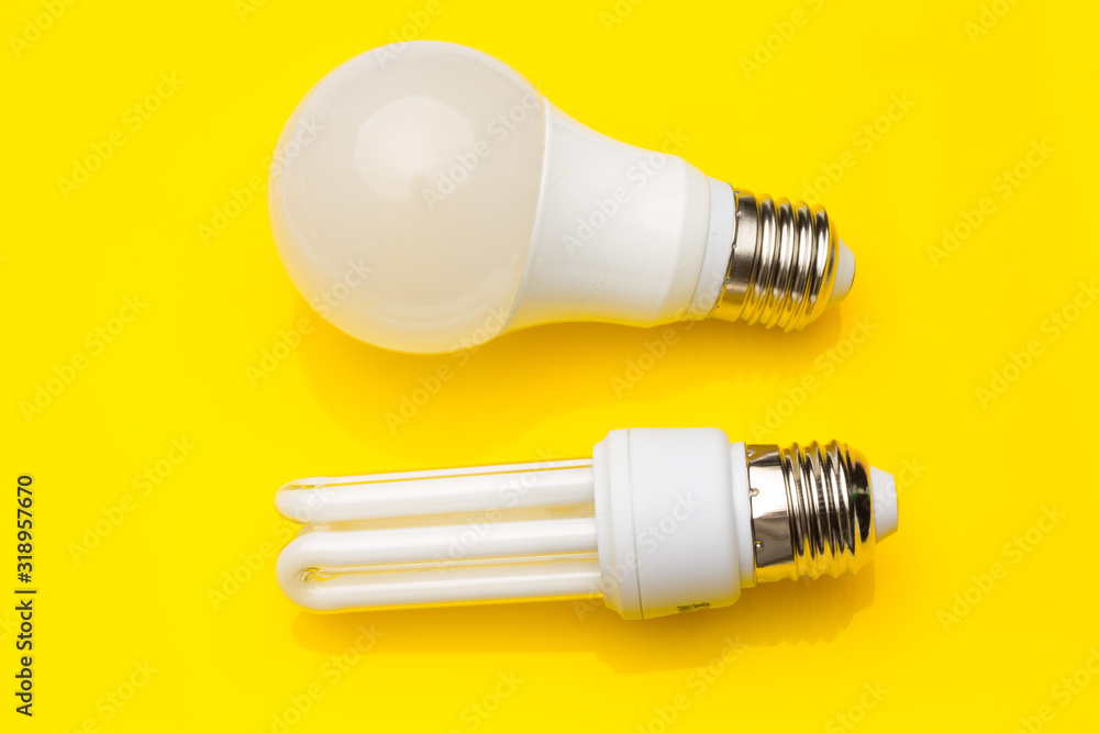 Energy saving light bulbs, ecological, to save energy and consumption. Energy saving light bulbs, ecological, to save energy and consumption.