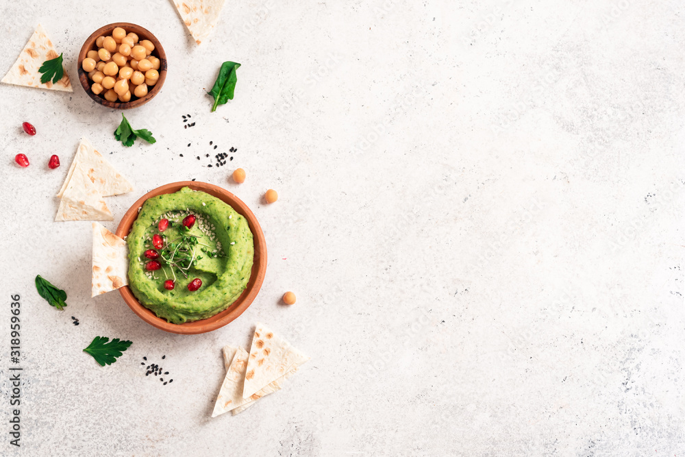 Green Avocado Hummus Green Avocado Hummus