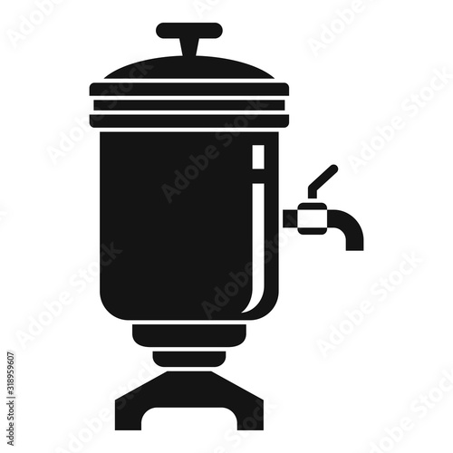 Drink samovar icon. Simple illustration of drink samovar vector icon for web design isolated on white background