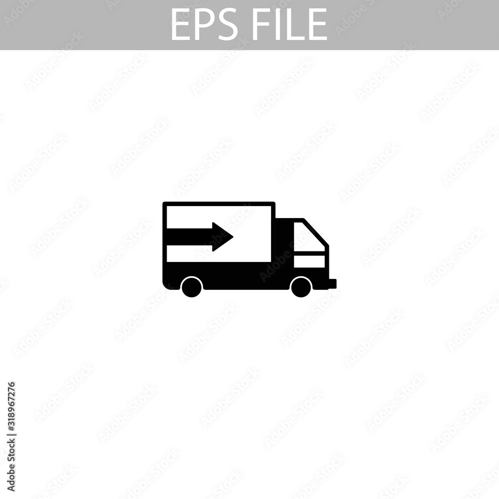 Shipping icon, delivery. EPS file Shipping icon, delivery. EPS file