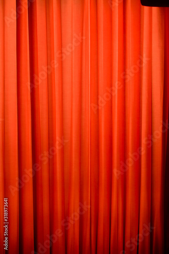 Red Stage Curtain. Curtain Background. Abstract background. diagonal lines and strips.