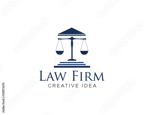 Law Firm Logo Design Vector