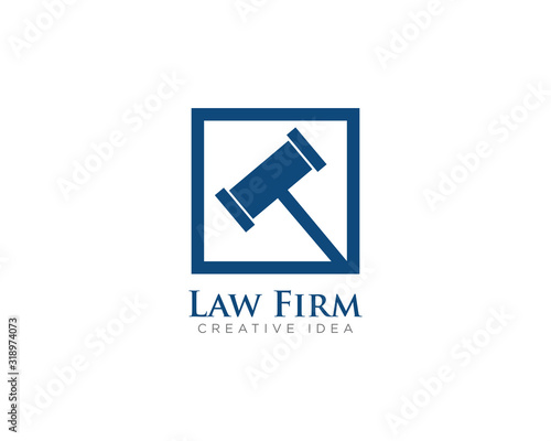 Law Firm Logo Design Vector
