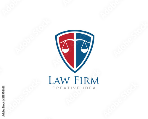 Free Download Law Firm Logo Design Vector - GFXLoad