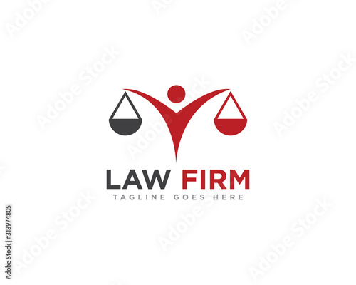 Law Firm Logo Design Vector