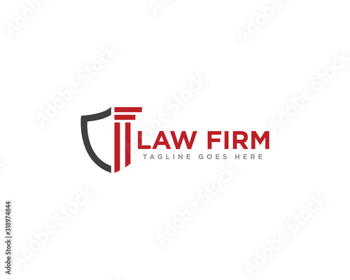 Law Firm Logo Design Vector