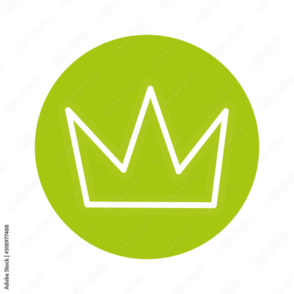 cute crown royal neon light isolated icon cute crown royal neon light isolated icon