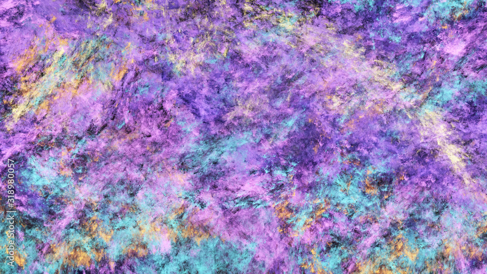 Abstract blue and violet fantastic clouds. Colorful fractal background. Digital art. 3d rendering. Abstract blue and violet fantastic clouds. Colorful fractal background. Digital art. 3d rendering.