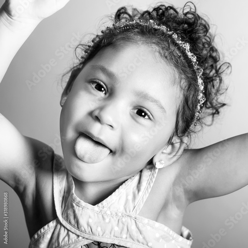 Cute Silly Young Girl