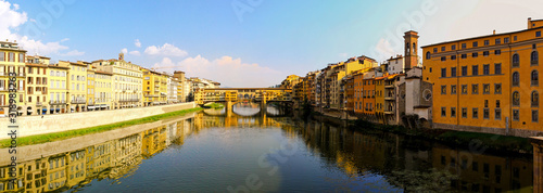 Ponte Vecchio bridge in Florence Italy