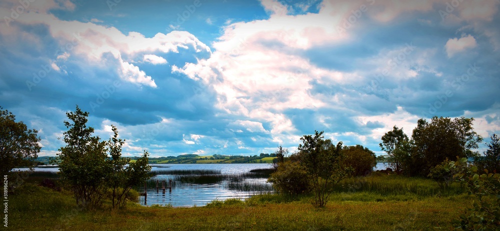 Lake, landscape, nature