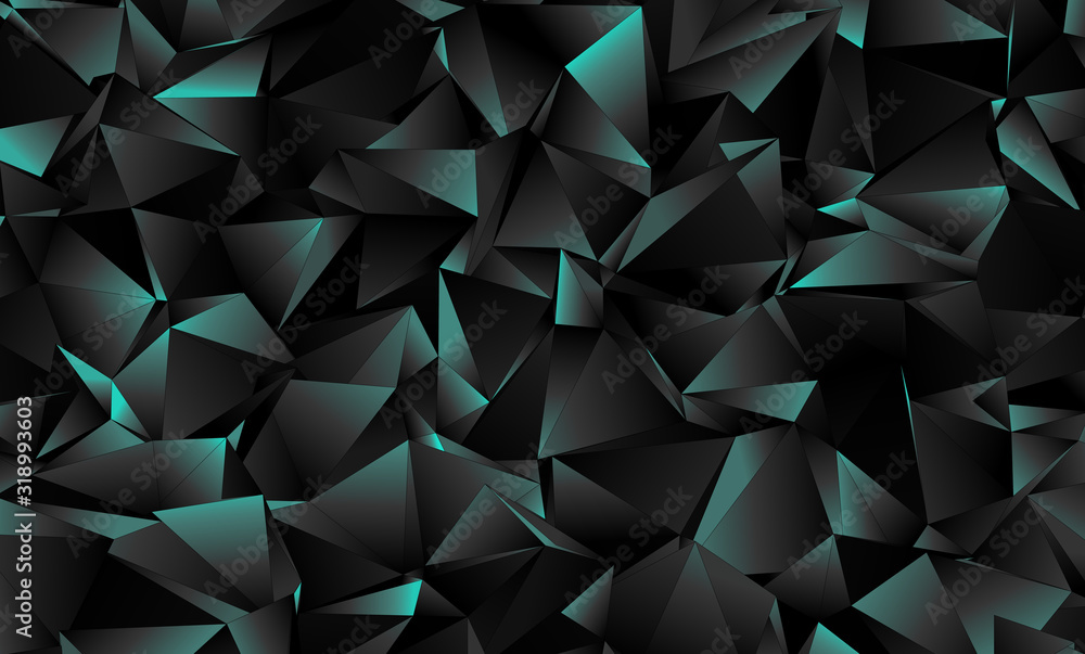 Triangular 3d, modern background Triangular 3d, modern background