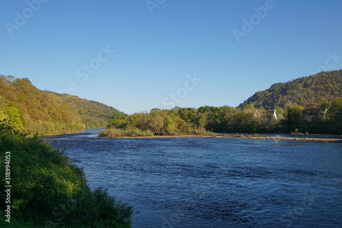 The river Tay in Dunkeld