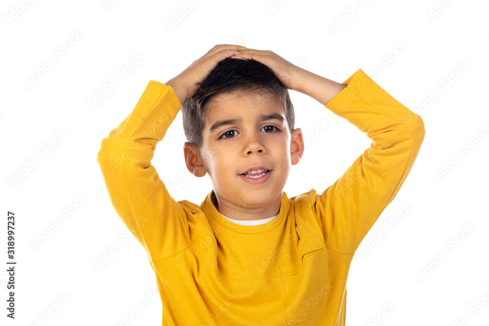 Surprised gipsy child Surprised gipsy child