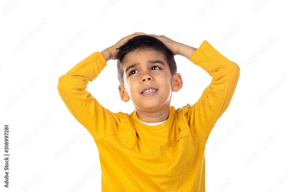 Surprised gipsy child Surprised gipsy child