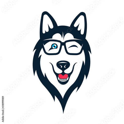 Siberian Husky Sticker