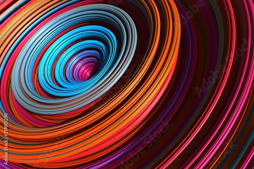 abstract colorful swirl background